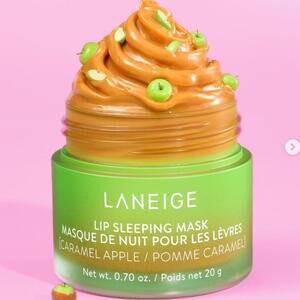 Laneige Lip Sleeping Mask Caramel Apple Balm Moisturizer Full Size 20g NIB